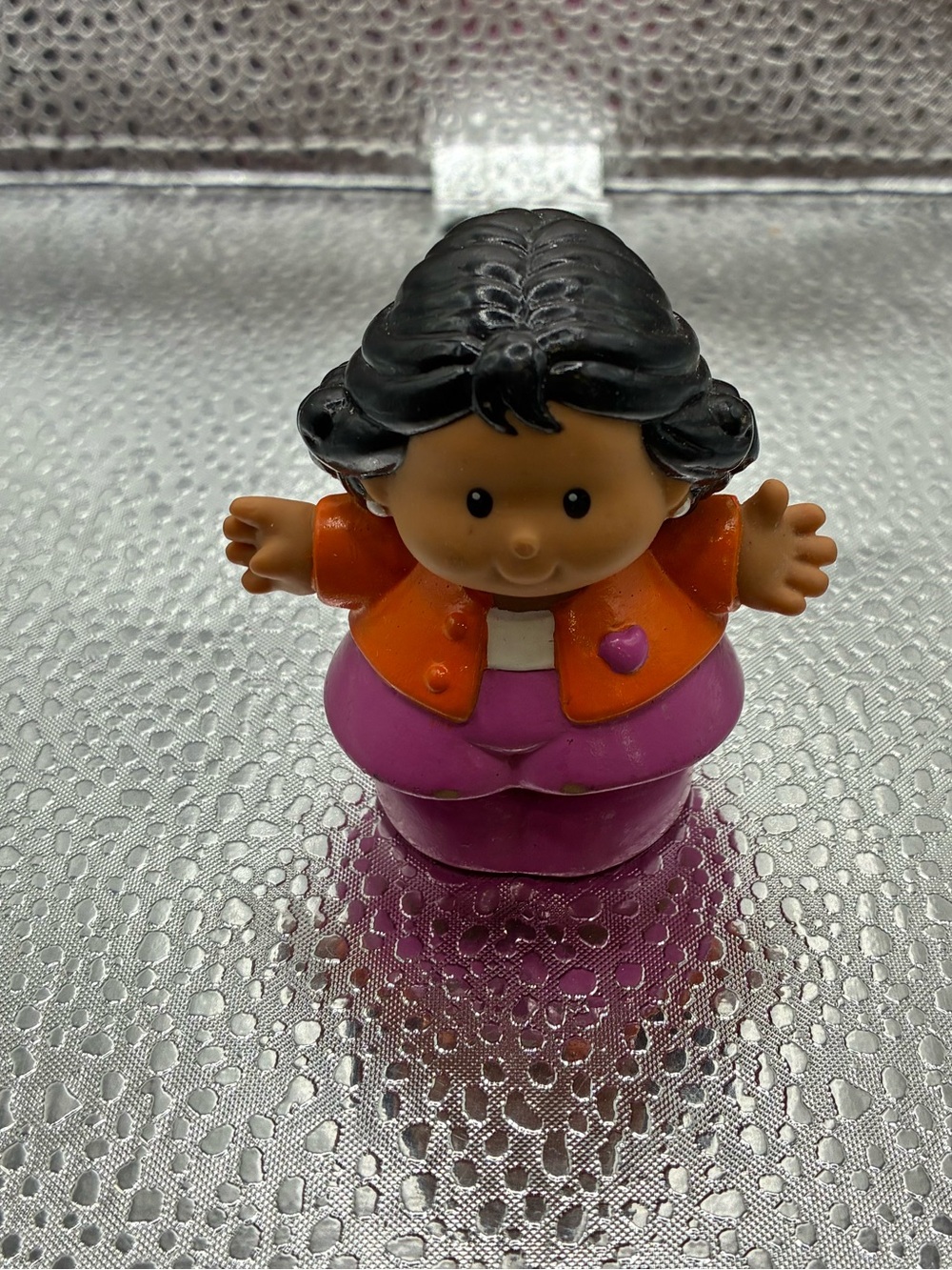 2/$15 Vintage 1997 Fisher Price Little People Woman Mom Figure FPT4680 Garage